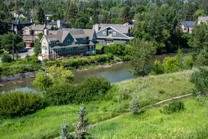 Parkhill community in Calgary